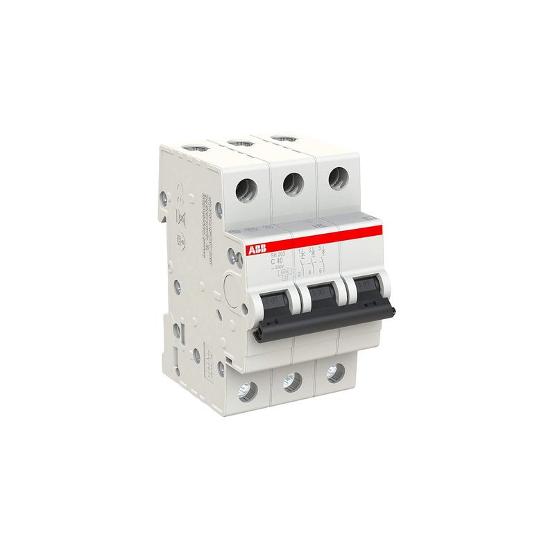 ABB SH203-C40 Automatic Circuit Breaker 3 Poles 40A - Image 3